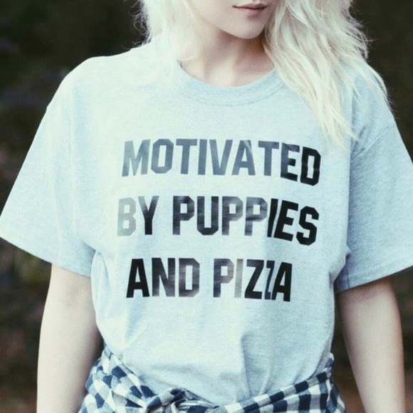 puppies and pizza shirt